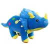 Image de Animal en peluche Tricératops 60cm - Bleu