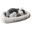 Image de Animal en peluche chat 33cm pour enfants D - Gris+Blanc