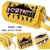Image de Trousse à crayon Fortnite Jaune 21x11x7cm