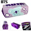 Image de Trousse à crayon BTS Bangtan Boys Violet 20x9x6.5cm