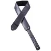 Image de Righton VINTAGE-BK - Sangle guitare Vintage en cuir - Noir