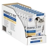 Image de 12x85g PERFECT FIT Indoor 1+ poulet et petits pois - Sachet pour chat