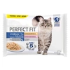 Image de 4x85g Indoor 1+ Chats stérilisés Perfect Fit - Nourriture pour Chat