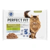 Image de 52x85g Perfect Fit Senior 7+ Chats stérilisés dinde & carottes - Pâtée pour chat