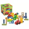 Image de Boîte 25 blocs de construction avec voiture Goula