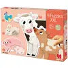 Image de Goula Puzzle des mères animales avec leurs bébés (14 pièces)