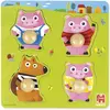 Image de Goula Puzzle en bois pour enfants Three Little Pigs (11 pièces)