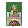 Image de 4x70g Ultima Expert Nutrition Appétit difficile thon, poulet nourriture humide pour chat
