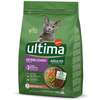 Image de 2.5kg Stérilisé, saumon, orge Ultima Croquettes pour chat + 8x85g sachets offerts !