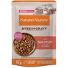 Image de Nature's Variety Kitten Bouchées en sauce 28 x 70 g pour chat - saumon