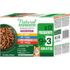 Image de 12x85 g Natural Trainer Straccetti adulte Sterilised filets en sauce pâtée pour chat