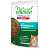 Image de 22 x 85 g Lamelles en sauce cabillaud Natural Trainer, nourriture humide pour chats