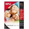 Image de APLI PAPER Best Price - Brillant - A4 (210 x 297 mm) 100 feuille(s) papier photo