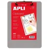 Image de Porte-bloc - Pour documents A4 - Clip métal - En aluminium - Apli