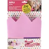 Image de APLI Sachet 1 Couronne en Mousse Rose