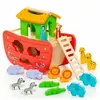 Image de Playset Moltó : Noah's Ark   Bois (17 pièces)