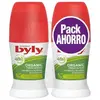 Image de Déodorant Roll-On - Byly - ORGANIC EXTRA FRESH - Lot de 2 - Mixte - Adulte