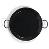 Image de La valenciana 10 cm, poêle à paella en acier émaillé noir, noir, 34 cm