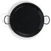 Image de La Valenciana 10 cm, poêle à Paella en acier émaillé Noir, noir, 90 cm