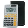 Image de Milan, Calculatrice, 8-stelliger Taschenrechner in Grau und Orange MAILAND (Fonctionnement sur piles, Panneau solaire)