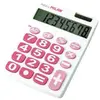 Image de Milan, Calculatrice, o Calculatrice de poche 8 position deux touches blanc-rose (Fonctionnement sur piles)