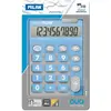 Image de Milan, Calculatrice, Calculatrice Calculatrice 10 chiffres Touch Duo bleue (Fonctionnement sur piles, Panneau solaire)
