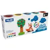 Image de 10 pots de Pâte à modeler souple MILAN Soft Dough couleurs basiques