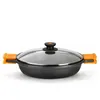 Image de Casserole BRA Braisogona_A270524 Ø 24 cm Noir Métal Aluminium forgé Aluminium fondu 5 L