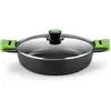 Image de BRA A400528, Poêle + casserole, Noir