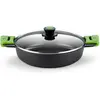 Image de BRA A400532, Poêle + casserole, Noir