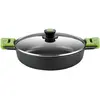 Image de BRA A400536, Poêle + casserole, Noir