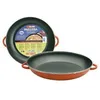 Image de Ibili - 917138 - Plat à Paëlla - Anses Métalliques orange