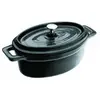 Image de IBILI - Ustensiles et accessoires de cuisine - mini cocotte ovale noire ( 726015N-1 )