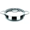 Image de Ibili 605332 Noah Plat rond Inox 32 cm avec couvercle 605332