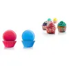 Image de IBILI 735901 capsule cupcake rose+ bleue (50+50 pcs)
