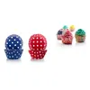 Image de IBILI 735903 capsule cupcake violette + rouge à pois(50+50 pcs)