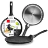 Image de Poêle à crêpes - IBILI - Natura - 25 cm - Aluminium - Antiadhésif pierre - Compatible induction