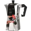 Image de Cafetière italienne - Ibili - Bahia - 12 Tasses - Aluminium poli - Non compatible lave-vaisselle