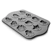 Image de IBILI 828400 plaque à 12 biscuits noël 36x30 cm moka