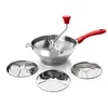 Image de IBILI 742424 presse purée inox luxe 3 disques 24cm