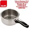 Image de IBILI - Saucière avec panier Induktion, 18 cm, Acier inoxydable, Compatible avec l'induction, Friteuse