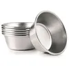 Image de Set de 6 moules pastel de nata - Ibili - Argent / Métallique - Aluminium