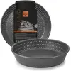 Image de Moule à Tarte - IBILI - Crous - 24 cm - Acier - Noir noir