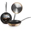 Image de IBILI - Poêle Natura Copper, 26 cm, Aluminium, Antiadhésif style pierre, Compatible avec l'induction