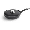 Image de IBILI - Poêle avec couvercle pour faire sauter les tortillas New Induplus, 26 cm, Aluminium, Antiadhésif, Compatible induction