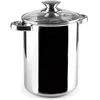 Image de Cuiseur Asperges - IBILI - 16 cm - Acier Inoxydable - Couvercle en Verre - Compatible Lave-Vaisselle