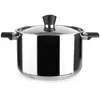Image de IBILI Svea - Marmite avec Couvercle (28cm) - Acier Inoxydable / Anses Bakélite