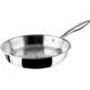 Image de Ibili Poêle à frire Triply Natural 28 cm Poêle polyvalente à triple revêtement. PTFE-Free, Poêle + casserole, Argent