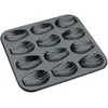 Image de Plaque 12 Madeleines Moka 21x24cm