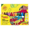Image de Jovi, Écriture + dessin, Wax Crayons Jumbo crayons de cire couleurs assorties, 12 pcs. (12x)